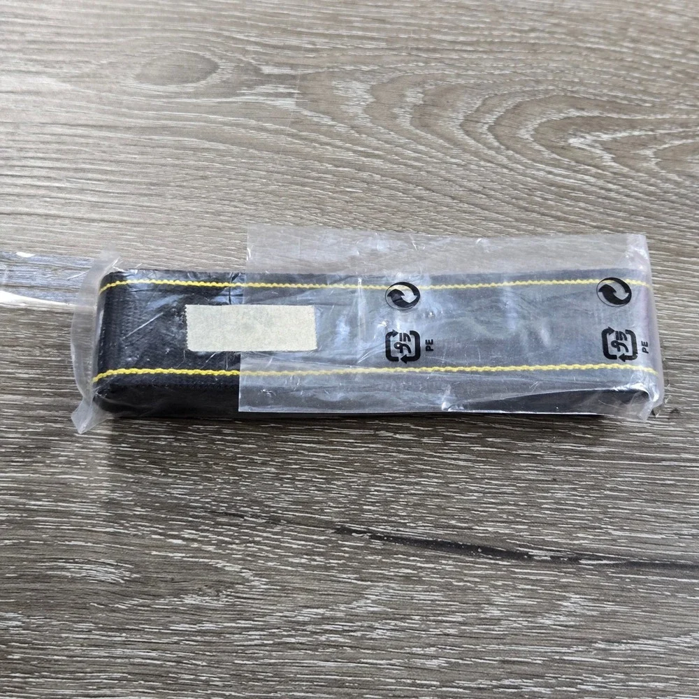 Nikon D200 Embroidered Camera Neck Shoulder Strap Yellow Logo Black New